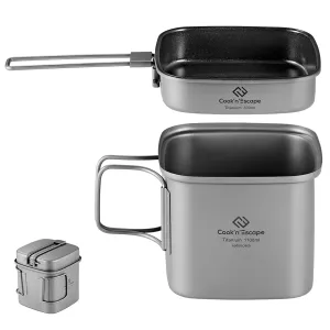 Cook'n'Escape Mount Logan Cookset Titanium cookset