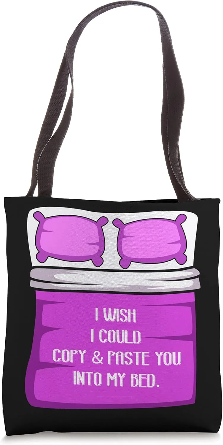 Copy And Paste Bed Sweet Partner Tote Bag