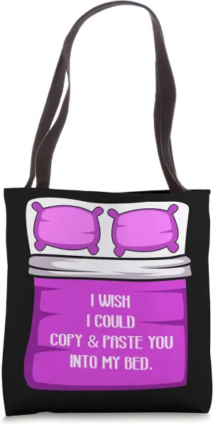 Copy And Paste Bed Sweet Partner Tote Bag