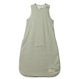 Cotton/Merino Sleeping Bag - Nettle Pinstripe