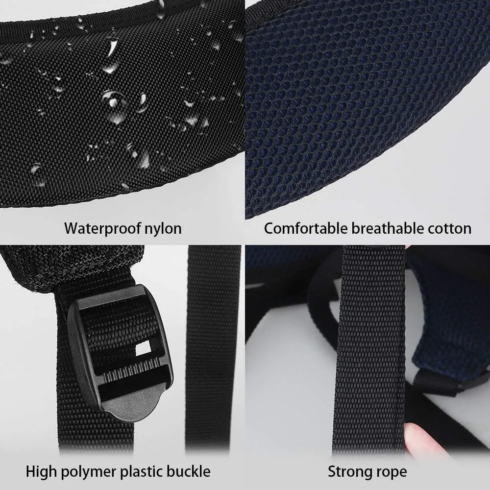 Craftsman Golf Adjustable Waterproof Star Black Blue Golf Bag Backpack Straps Replacement Also for Custom Order with Your Name Stitched