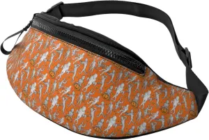 Crossbody Fanny Packs for Women Men - Halloween mummy Running Belt Bag Travel Waist Bag for Women Mens