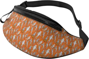 Crossbody Fanny Packs for Women Men - Halloween mummy Travel Belt Bag Running Waist Bag for Women Men