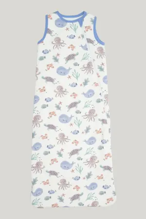 Custom Newborn Organic Cotton Double Layer Warm Sleeping Bag, Sleeveless Sleeping Sack Wholesale Manufacturer-2311820281