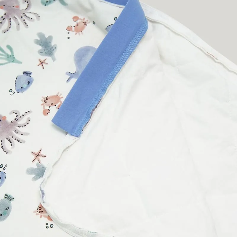 Custom Newborn Organic Cotton Double Layer Warm Sleeping Bag, Sleeveless Sleeping Sack Wholesale Manufacturer-2311820281