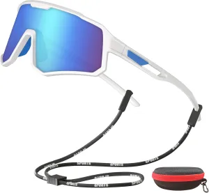 Cycling Sunglasses for Men Women Sports Sunglass Polarized UV Protection for Bicycle Running Baseball Glasses