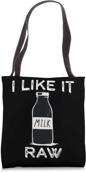 Dairy Health Organic Tote Bag