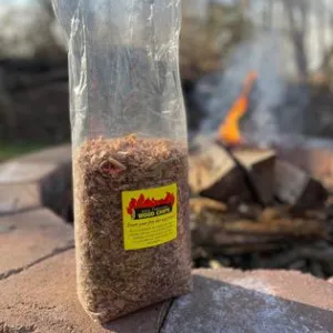 Dean Krout Firestarter Wax Treated (Cinnamon Scent) 2.5 lbs