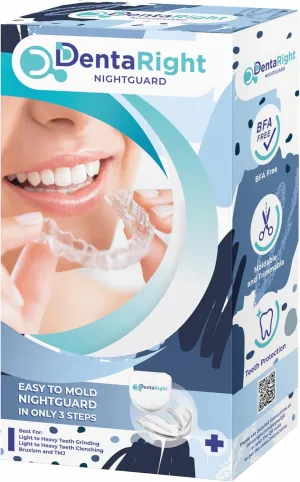 Dental Mouthguard for Bruxism, Teeth Grinding and Clenching, Pack of 6 in 3 Different Sizes Moldable, Trimmable Premium Quality Dental Night Guard for Teeth Grinding and Stops Bruxism