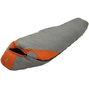 Desert Pine, Mummy Bag, Gray-Rust, Long, 0