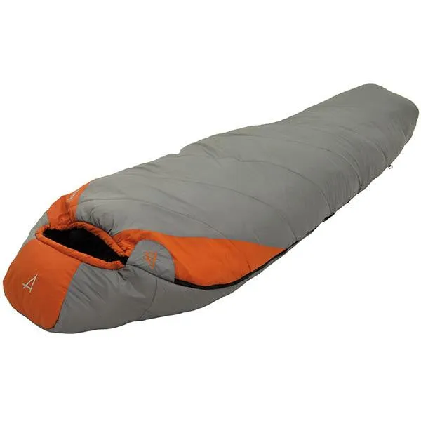 Desert Pine, Mummy Bag, Gray-Rust, Long, 0
