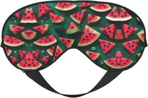 Dream Watermelon Head-Mounted Double-Sided Light-Blocking Sleeping Eye mask to Protect Eyes and Relieve Eye Fatigue