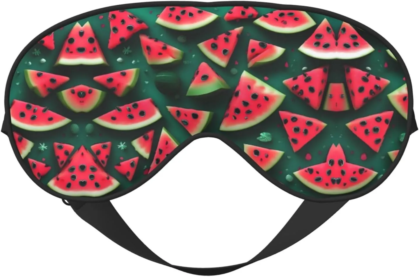 Dream Watermelon Head-Mounted Double-Sided Light-Blocking Sleeping Eye mask to Protect Eyes and Relieve Eye Fatigue