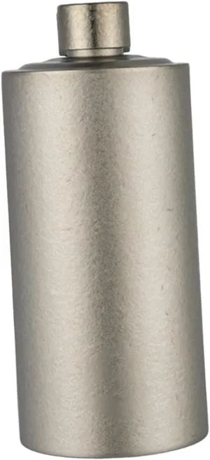 Drinks Lagena Solid Pot Large Capacity Utensil Water Bottle Gray Flagon for Birthday Gift Gathering Camping Equipment, Silver