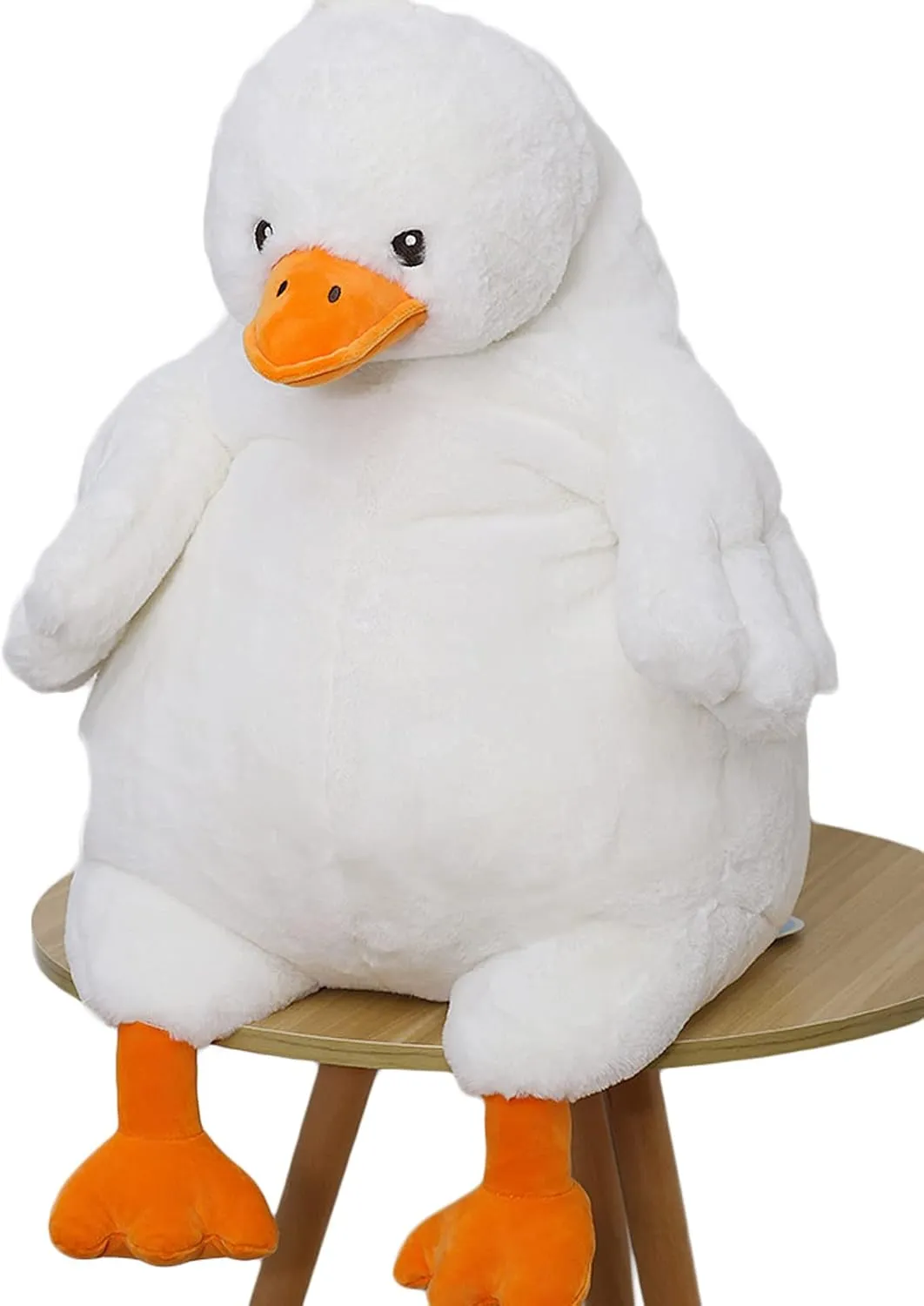 Duck Weighted Stuffed Animals, 21.5" 5.2 lbs Weighted Duck Plush Toy Large Weighted Plush Animal Pillow Gifts for Boys and Girls