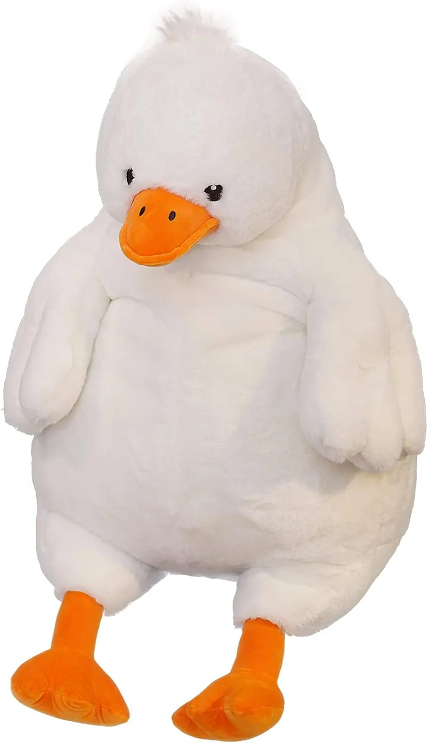 Duck Weighted Stuffed Animals, 21.5" 5.2 lbs Weighted Duck Plush Toy Large Weighted Plush Animal Pillow Gifts for Boys and Girls