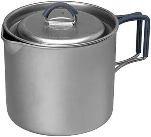 EVERNEW MP500 Flat ECA620 Titanium Cooker with Storage Bag