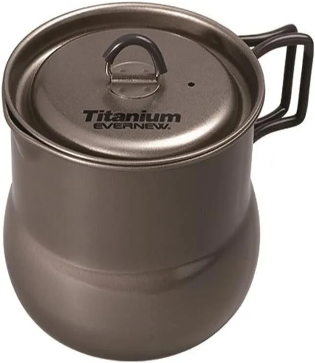 Evernew Titanium Lightweight Camping Tea Pot, 500