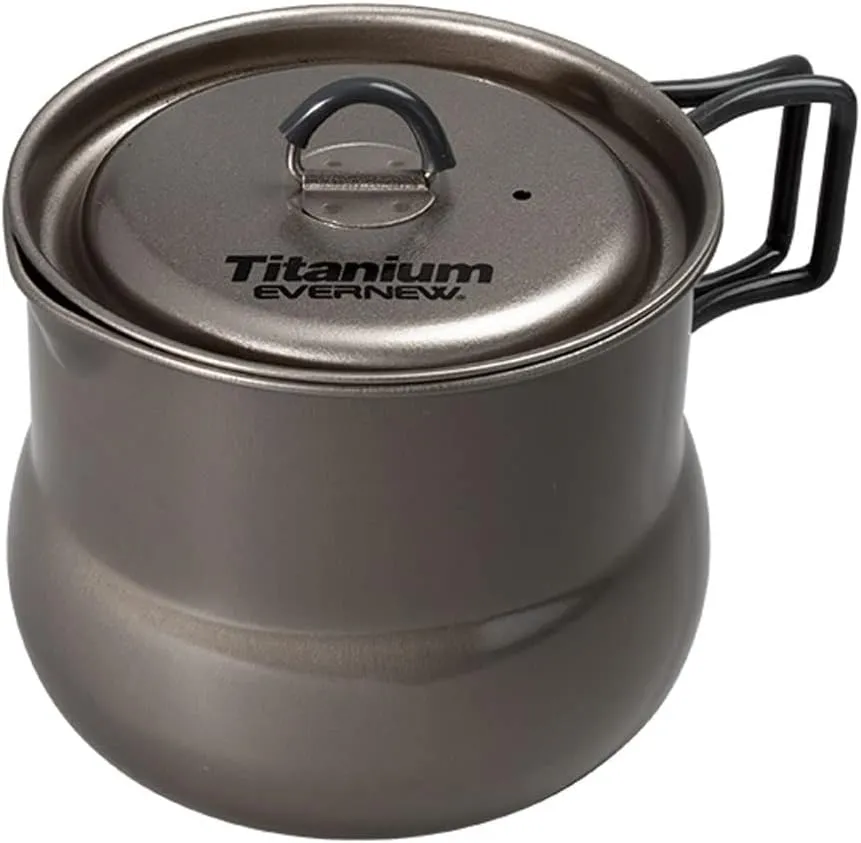Evernew Titanium Lightweight Camping Tea Pot, 800