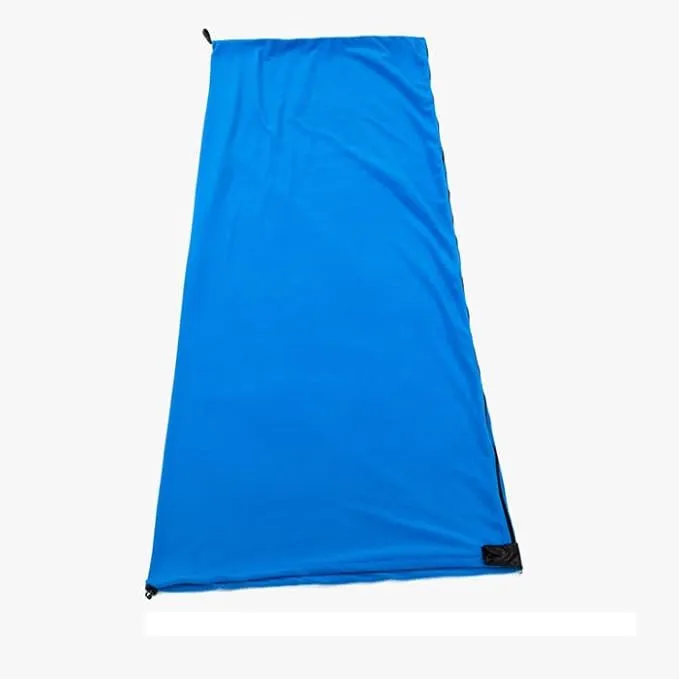 Fleece Sleeping Bag Liner Sleeping Blanket Sheet Lightweight Travel Outdoor Indoor Camping Warm Summer