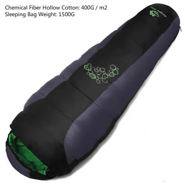 four Jungle King special mountaineering 2017 Clear communication sleeping bags  Ready-made selection fill holes camping outdoor camping bag thickening cotton movement