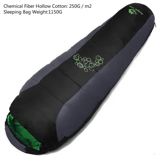 four Jungle King special mountaineering 2017 Clear communication sleeping bags  Ready-made selection fill holes camping outdoor camping bag thickening cotton movement