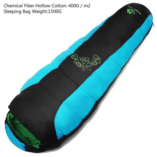 four Jungle King special mountaineering 2017 Clear communication sleeping bags  Ready-made selection fill holes camping outdoor camping bag thickening cotton movement