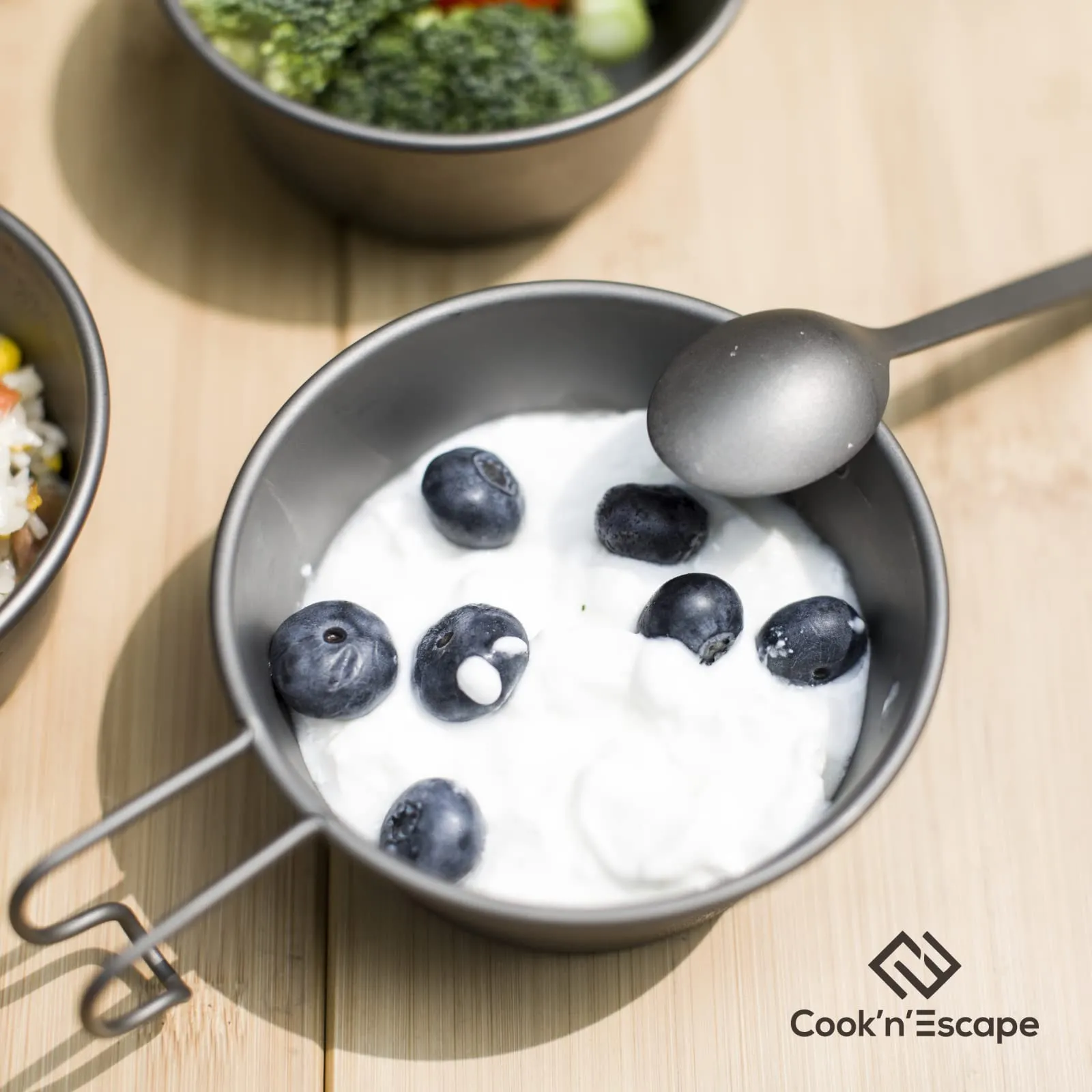 Free Gift 🎁 | Cook'n'Escape 3-Piece multi-function Titanium durable Cutlery Set