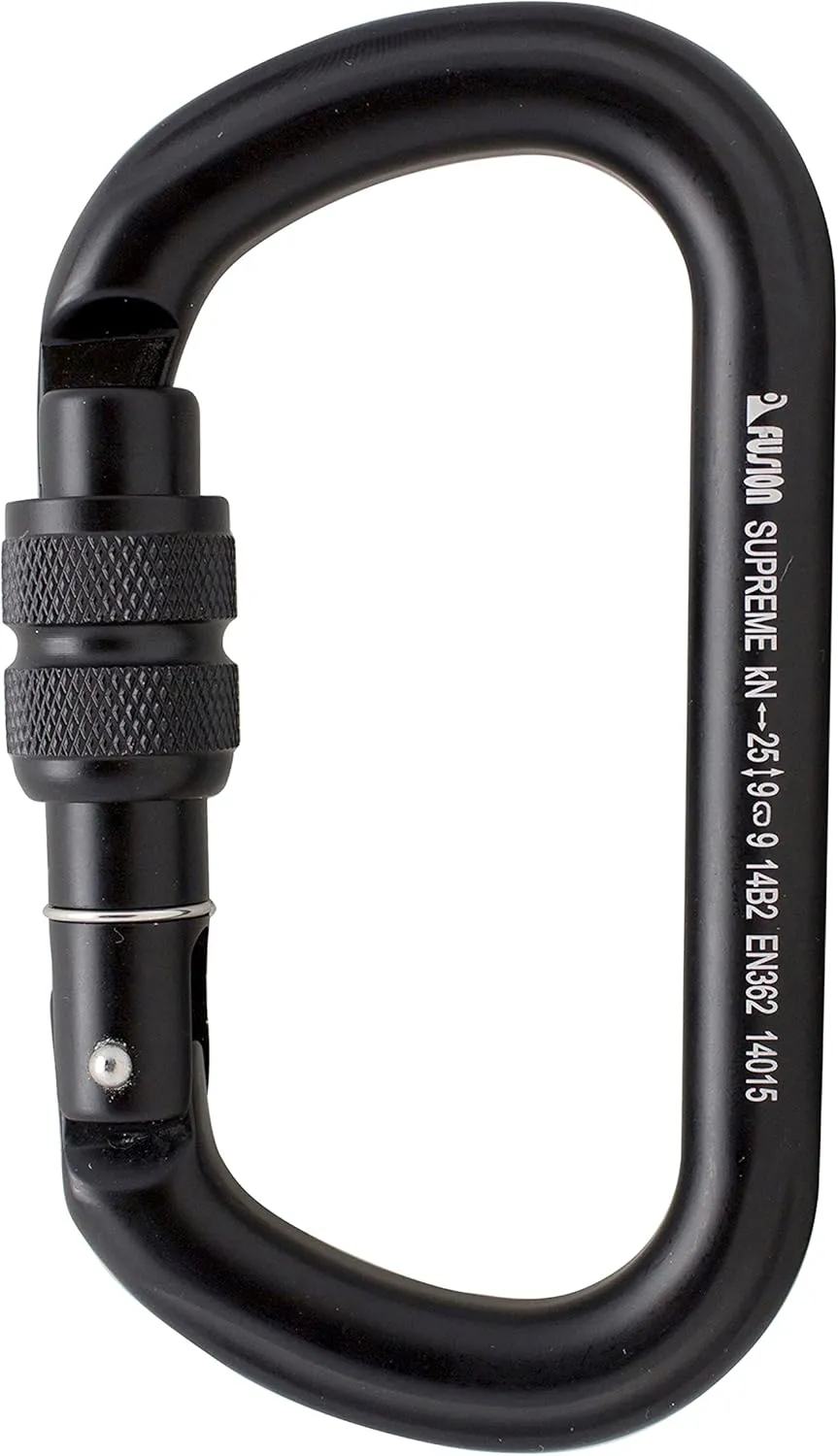 Fusion Screw Locking Gate Carabiner