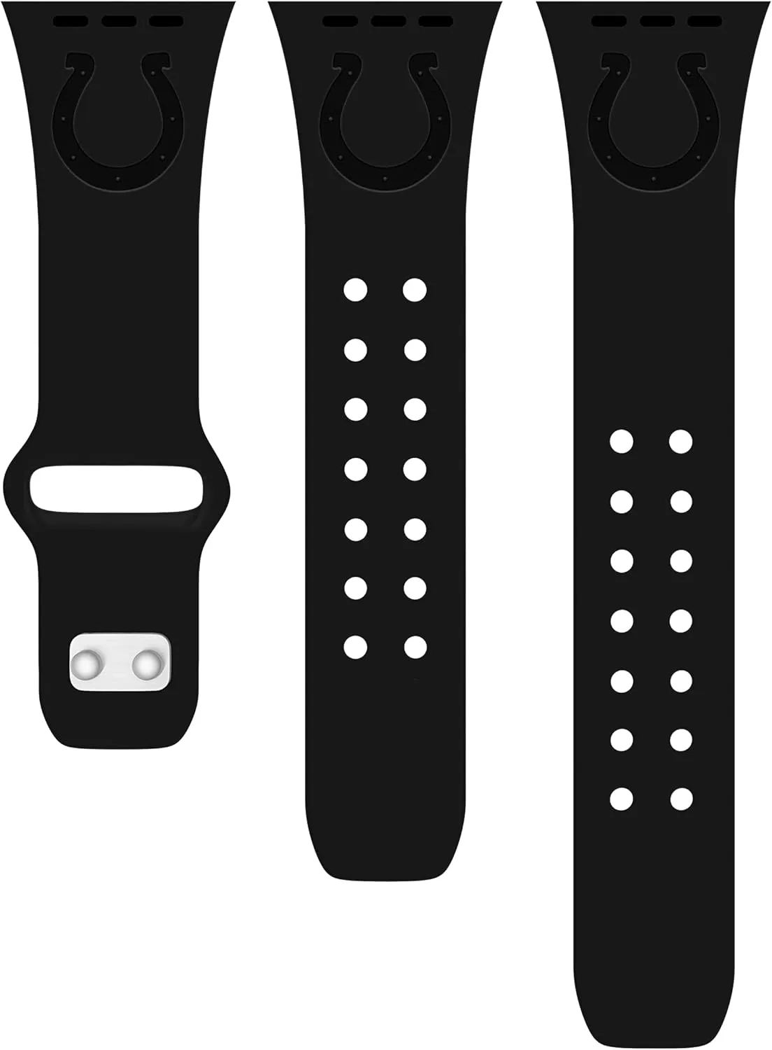 Game Time Indianapolis Colts Engraved Silicone Combo Package Compatible with Apple Watch and Airpods Pro Battery Case