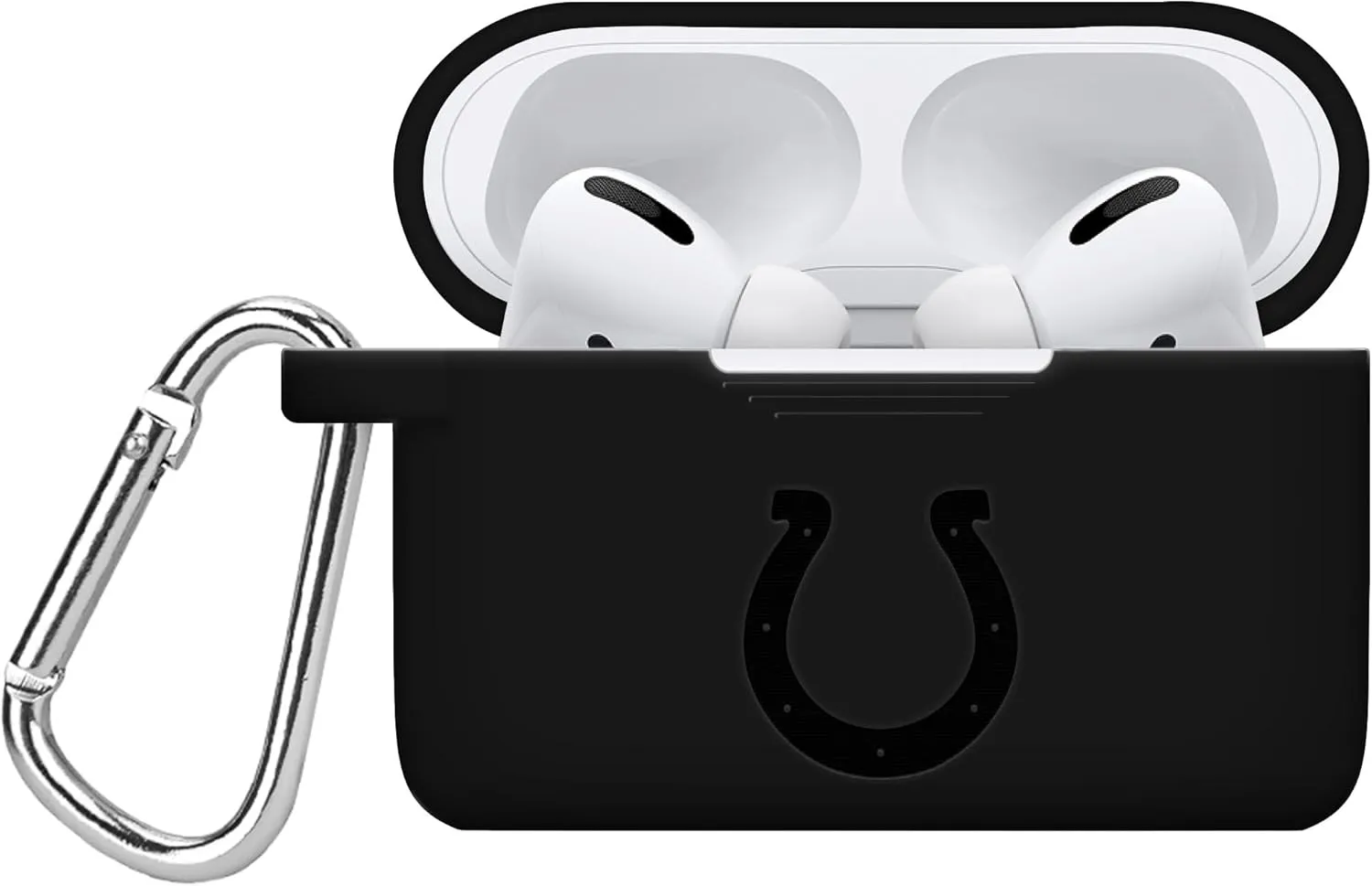 Game Time Indianapolis Colts Engraved Silicone Combo Package Compatible with Apple Watch and Airpods Pro Battery Case