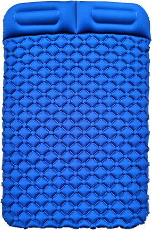 GaRcan Outdoor Camping Mat Double Inflatable Sleeping Pad Extra Wide Tent Sleeping Pad Portable Ultralight Air Mattress Bed for Hiking Beautiful Scenery