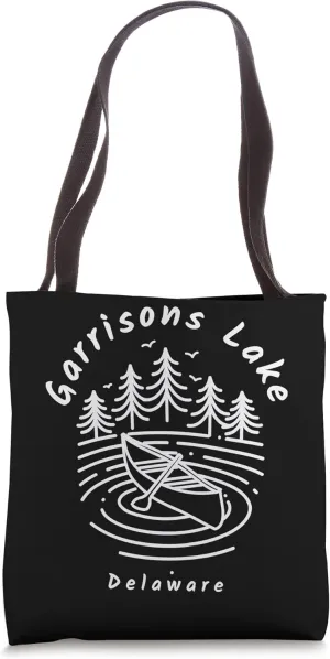 Garrisons Lake Delaware Tote Bag