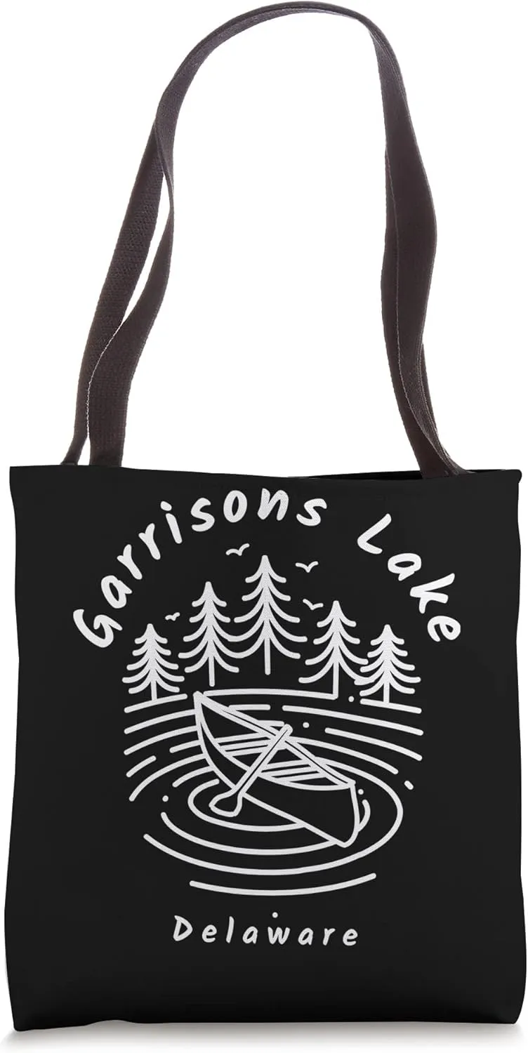 Garrisons Lake Delaware Tote Bag