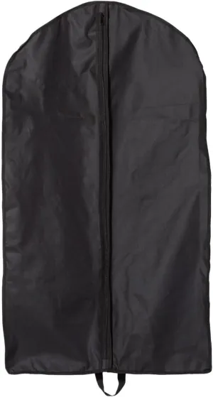 Gusseted Garment Bag One Size Black