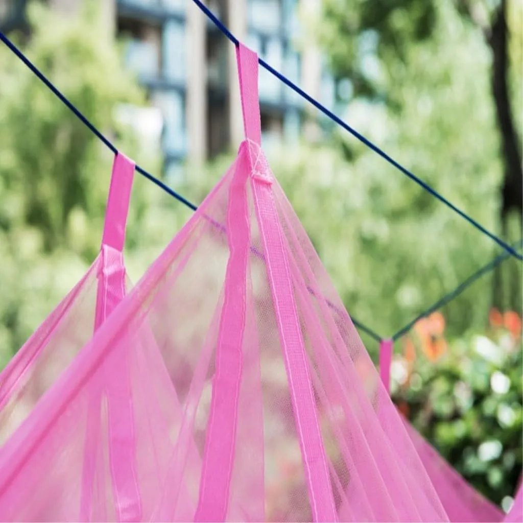 Hammock Double Mosquito Net Hammock Double Outdoor Anti-Mosquito Parachute Cloth Swing Outdoor Sleeping Hanging Tree Camping Hammock Outdoor(Green)
