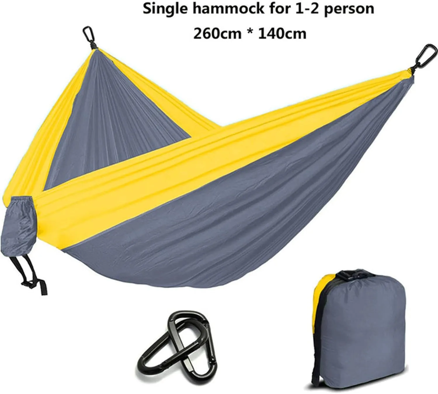 Hammocks Parachute Hammock Camping Hammock Premium Quality Furniture Leisure Sleeping Double Hammock for Travel Survival Garden Outdoor Outdoor Hammock