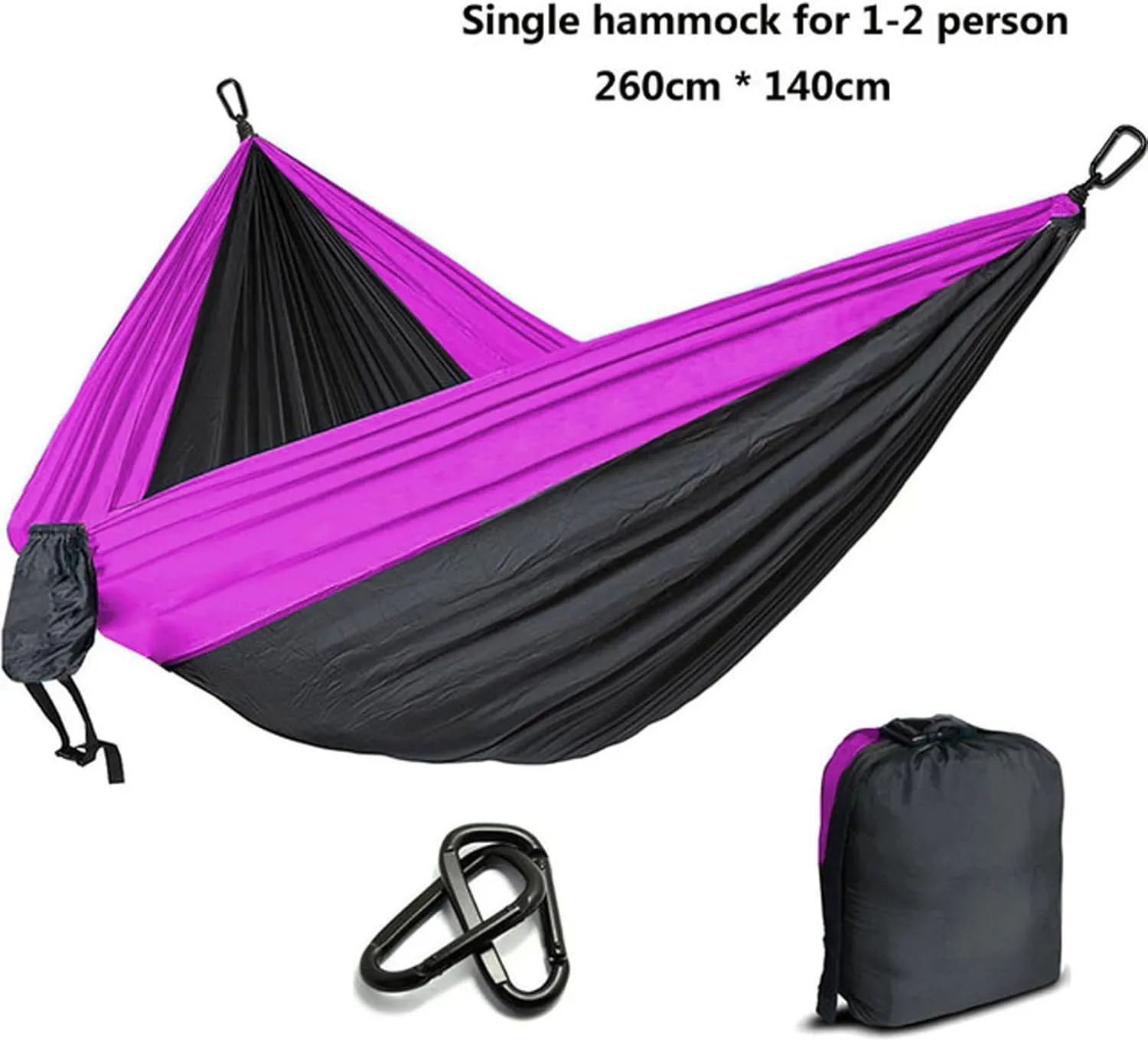 Hammocks Parachute Hammock Camping Hammock Premium Quality Furniture Leisure Sleeping Double Hammock for Travel Survival Garden Outdoor Outdoor Hammock