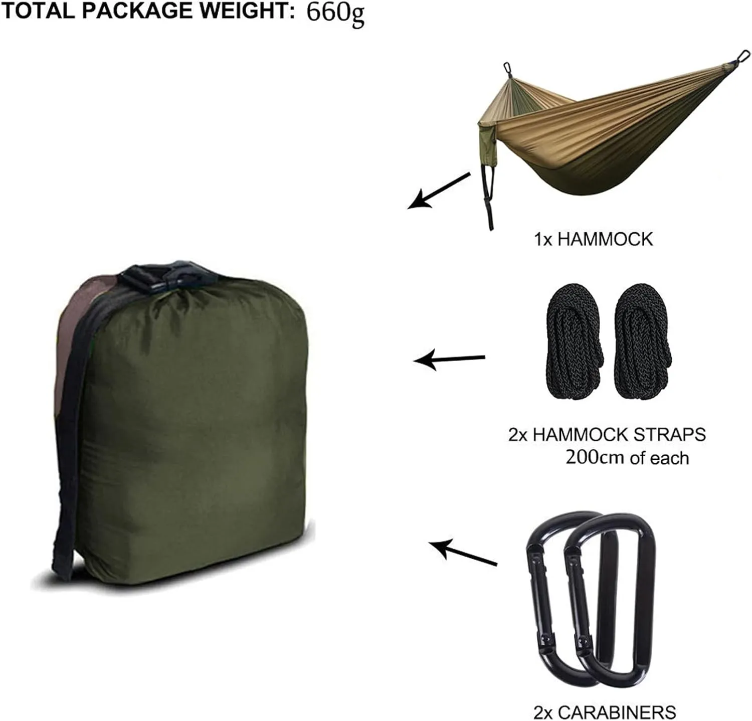 Hammocks Parachute Hammock Camping Hammock Premium Quality Furniture Leisure Sleeping Double Hammock for Travel Survival Garden Outdoor Outdoor Hammock