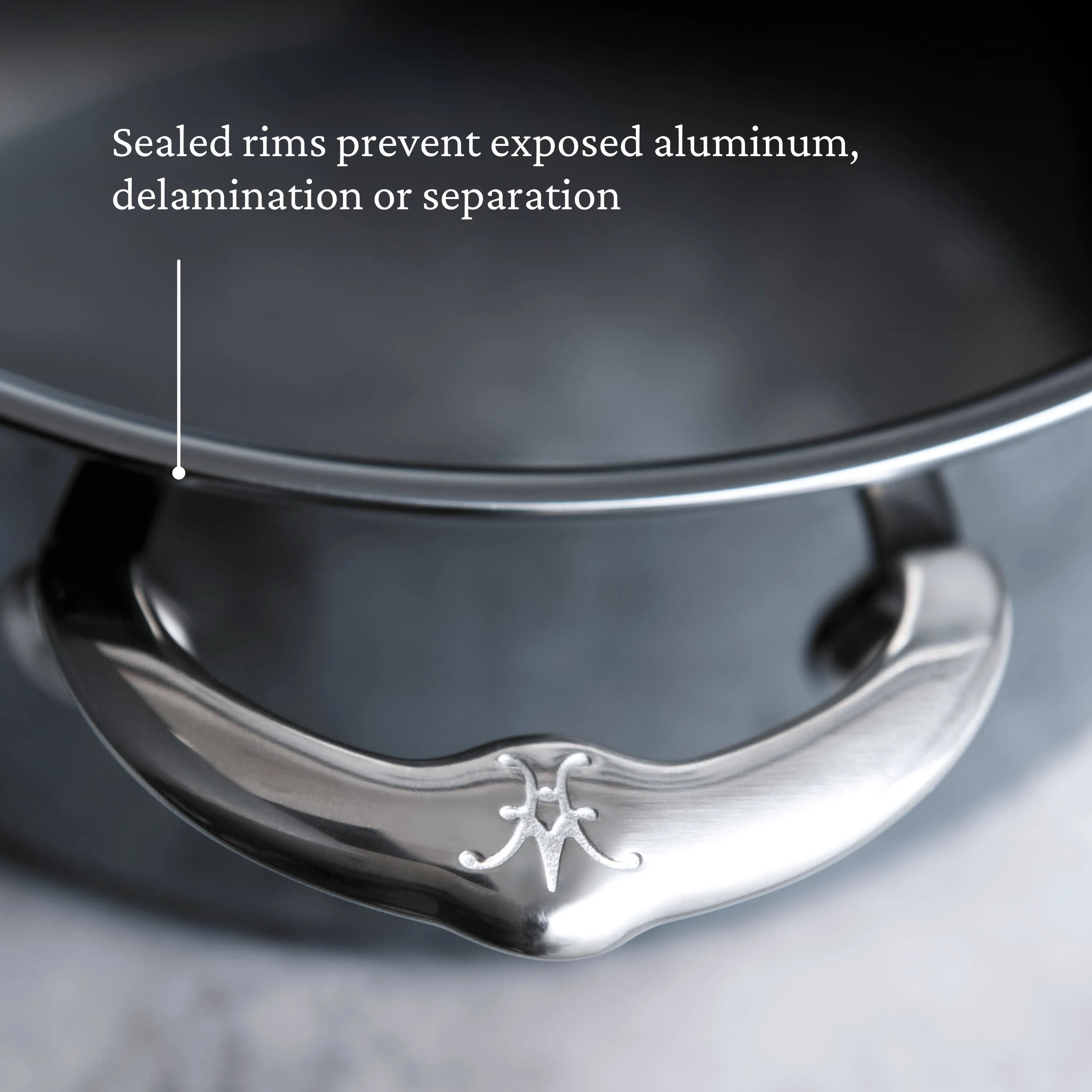 Hestan Nanobond Covered Sauté Pan w/Helper Handle