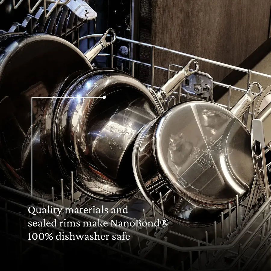 Hestan Nanobond Titanium : Covered Sauté Pan 3.5 Quart