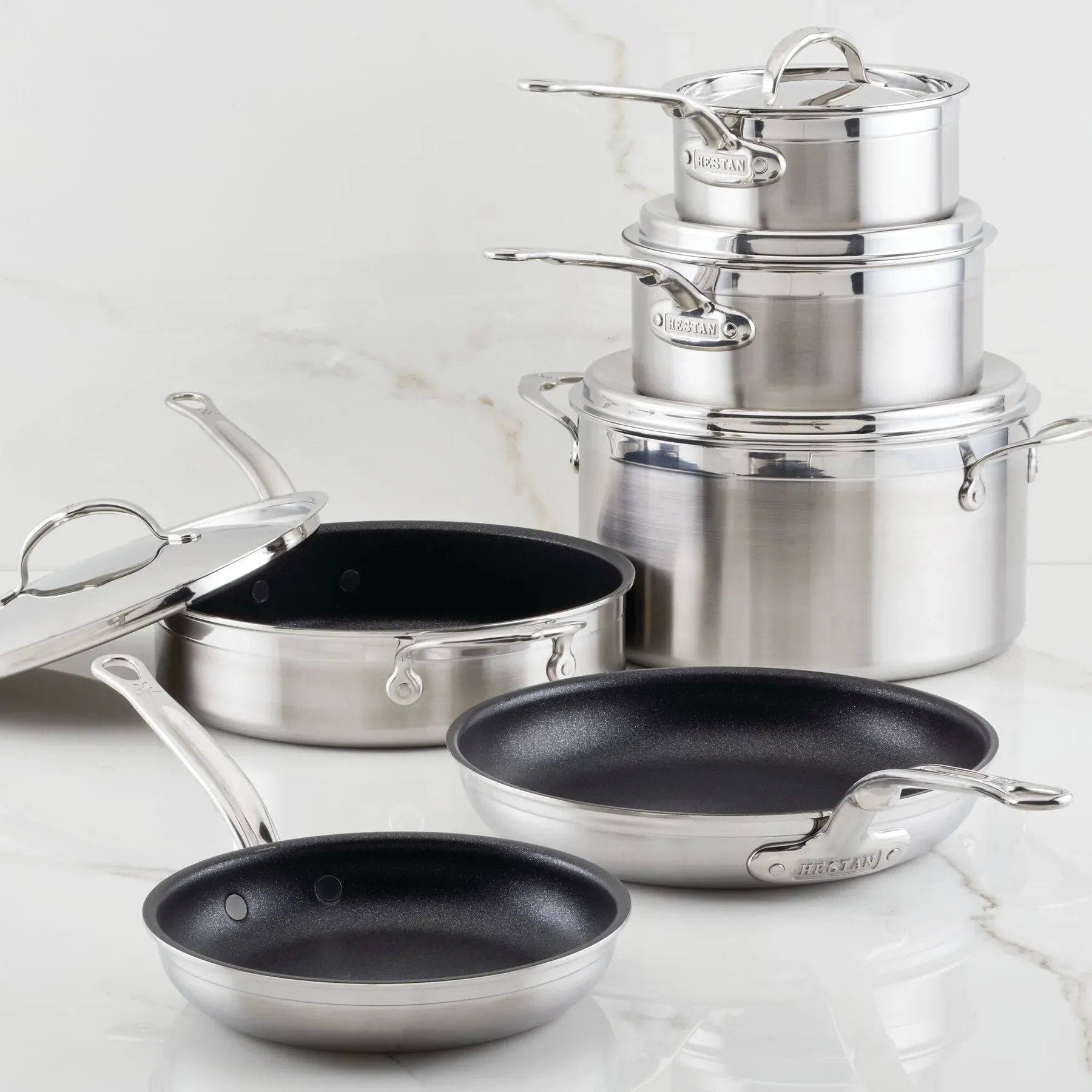Hestan ProBond 10-piece TITUM® Nonstick Ultimate Cookware Set