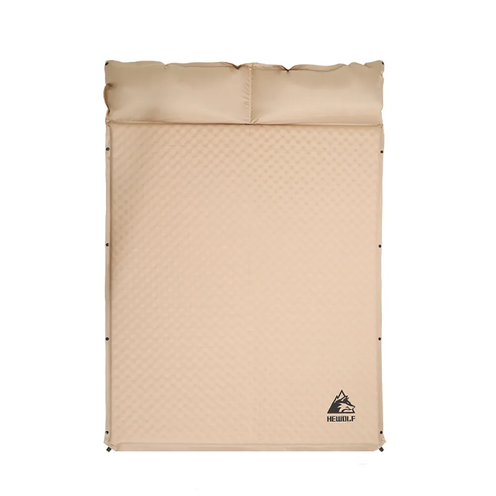 Hewolf Inflatable Mat Orange - Single/Double