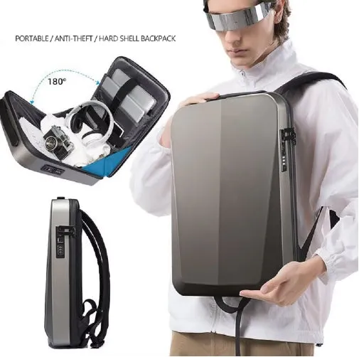 High-end Business Anti-Theft TSA Lock Computer Backpack 15.6 Inch Laptop Bagpack Men Elegant Waterproof Men's Usb Bag Big Capacity Bag