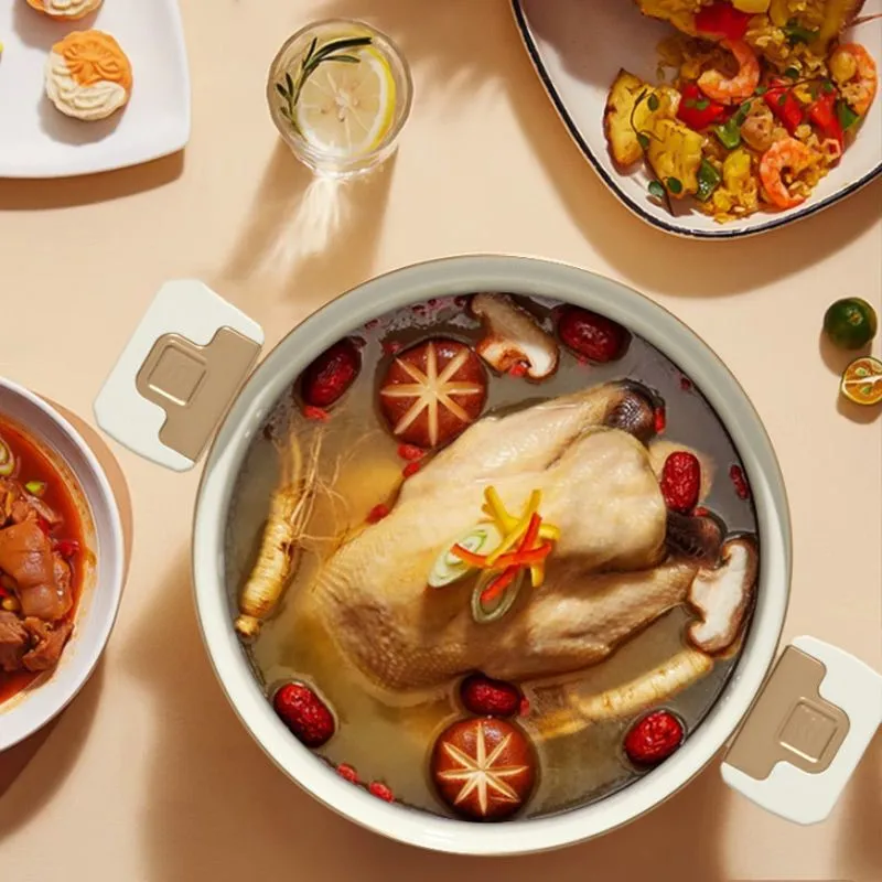 🥰Hot Selling Gift Series🥰 Nonstick Enamel Mini Pressure Cooker