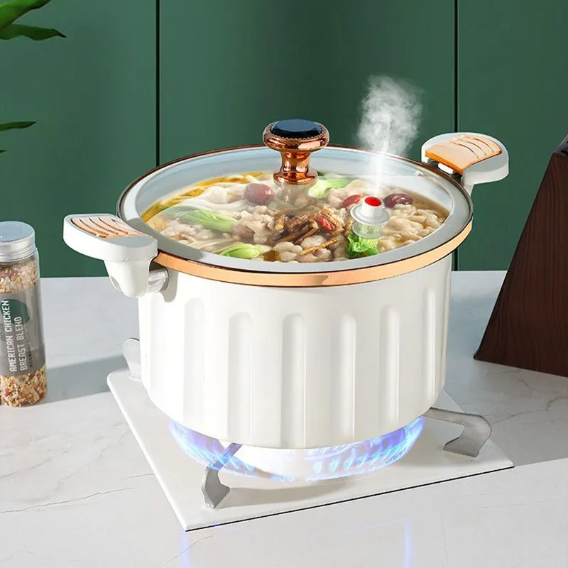 🥰Hot Selling Gift Series🥰 Nonstick Enamel Mini Pressure Cooker