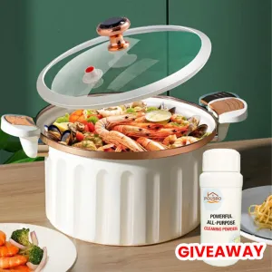 🥰Hot Selling Gift Series🥰 Nonstick Enamel Mini Pressure Cooker