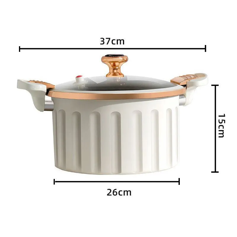 🥰Hot Selling Gift Series🥰 Nonstick Enamel Mini Pressure Cooker