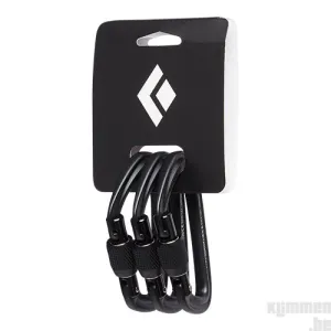 HotForge Screwgate - zwart, schroefkarabiner - 3-pack