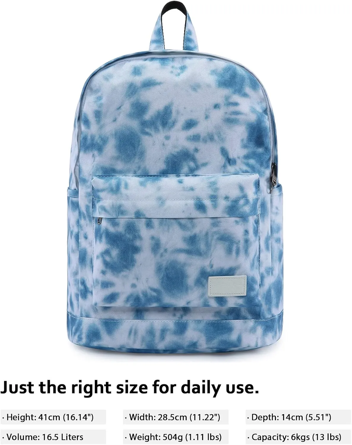 HotStyle 936Plus Aesthetic Casual Daypack Multipurpose Backpack, Medium Size, 16 Litres